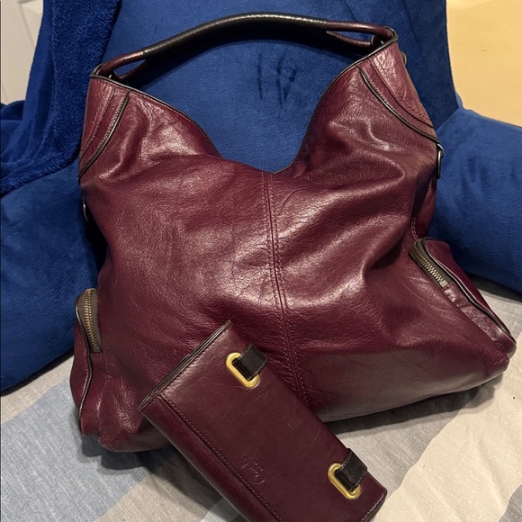 Coach Cambridge Plum large bag and wallet. - Picture 3 of 9